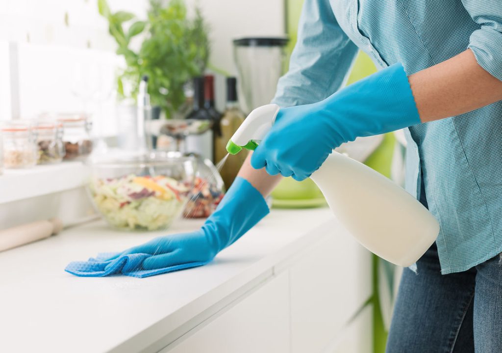 DISINFECT AND STAY SAFE